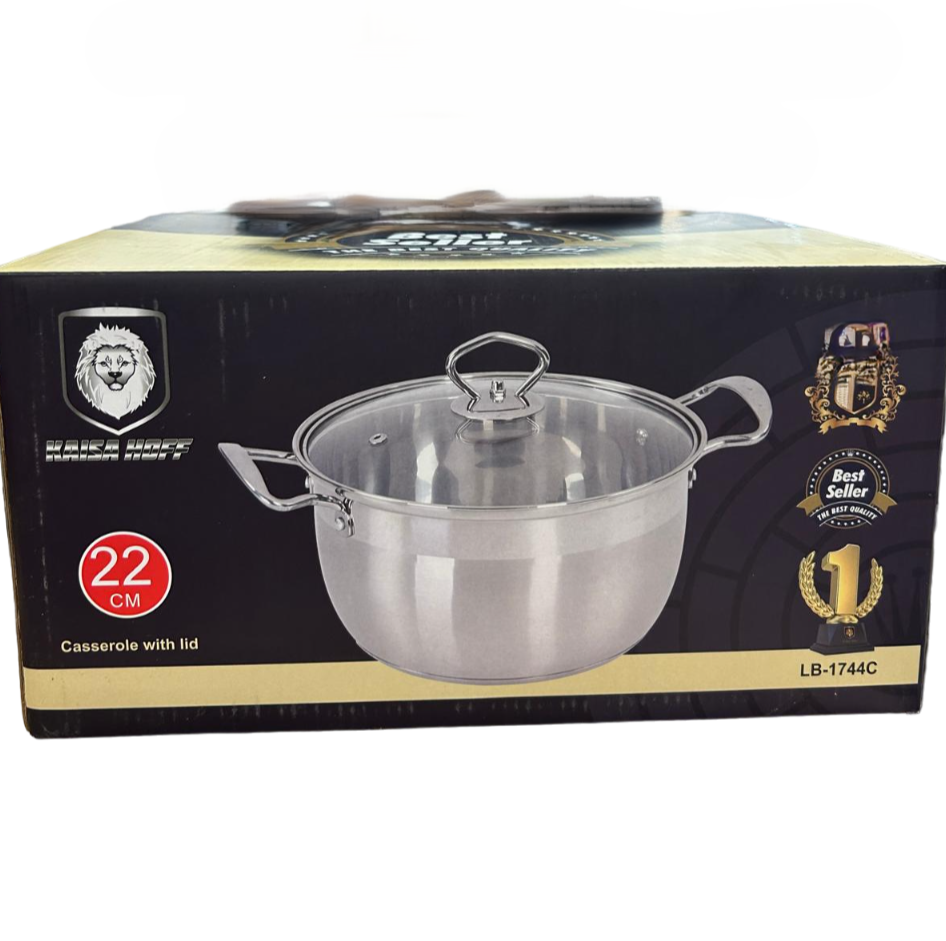 KAISA HOFF 22CM Stainless Steel Induction Pot