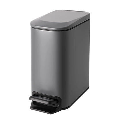 CESUN Slim Step Trash Can 6L - Gray