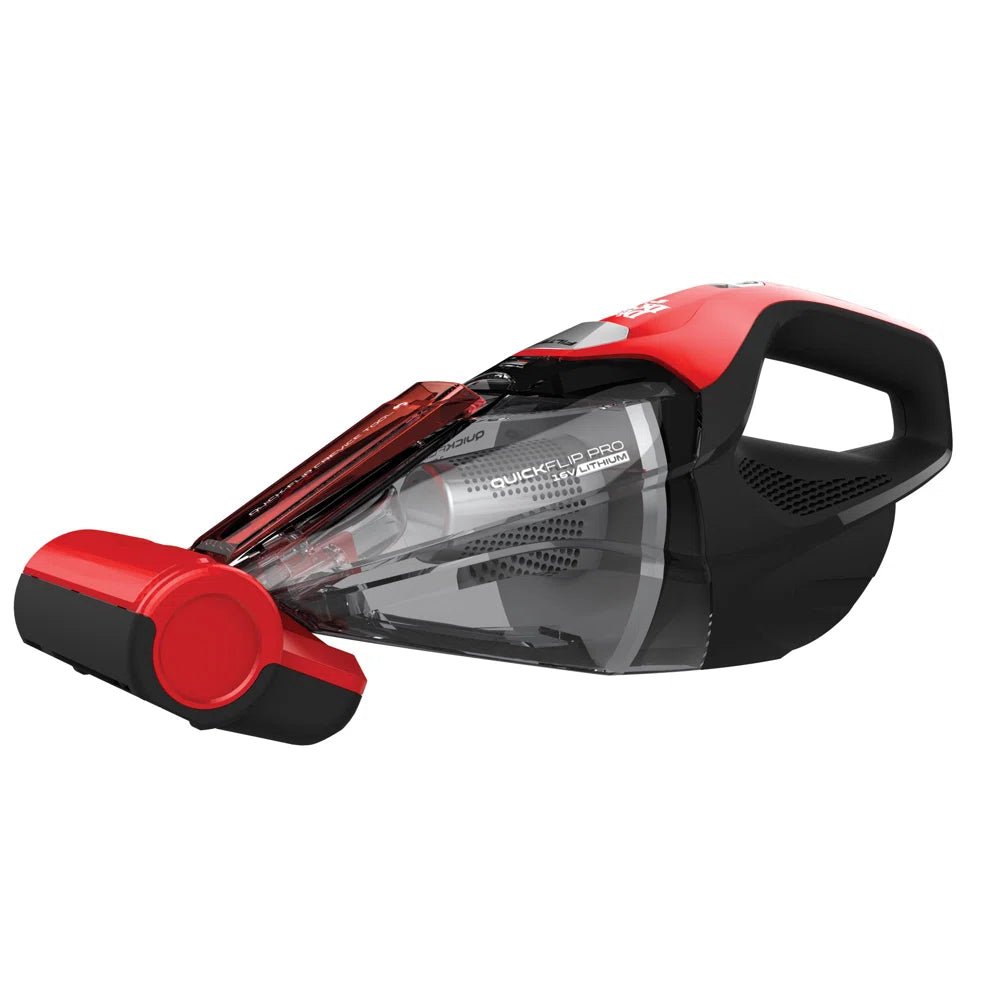 Dirt Devil Quick Flip Cordless 16V Lithium Ion Bagless Handheld Vacuum Cleaner Factory serviced with SpoonTag warranty