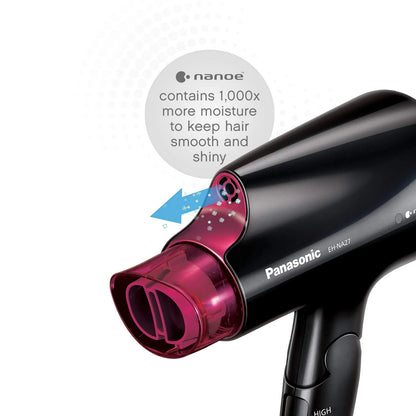 PANASONIC Nanoe Compact Travel Hair Dryer - Refurbished with SpoonTag warranty - EH-NA27