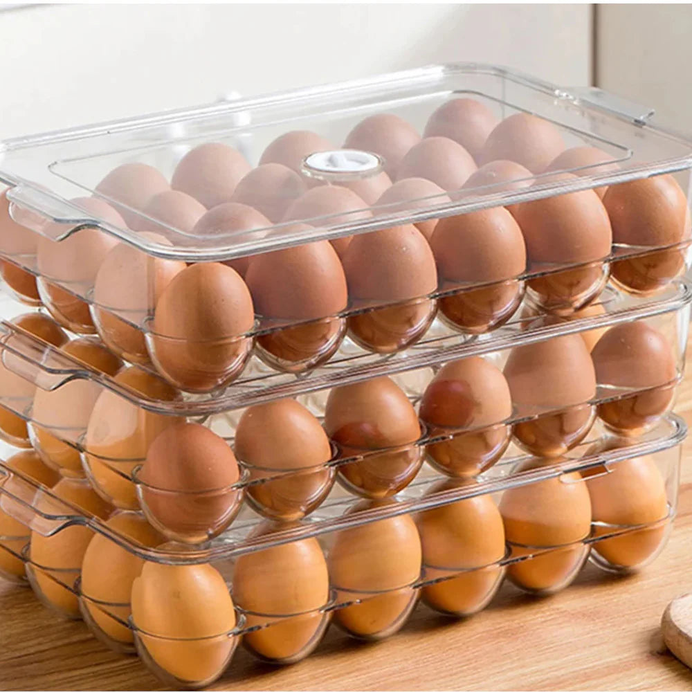 Egg Holder with Lid 24pc