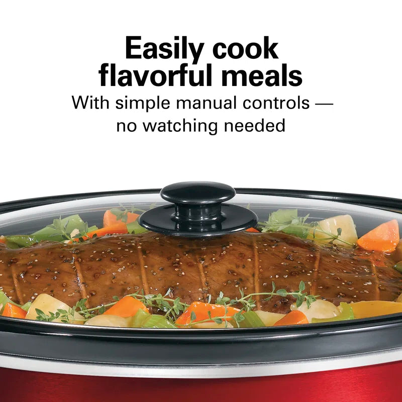 HAMILTON BEACH 8 Quart Slow Cooker - 33184