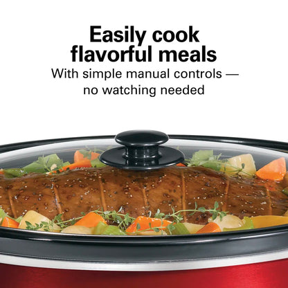 HAMILTON BEACH 8 Quart Slow Cooker - 33184