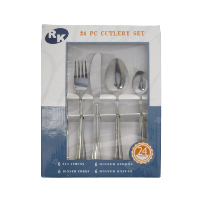 24PC Stainless Steel  Cutlery Set