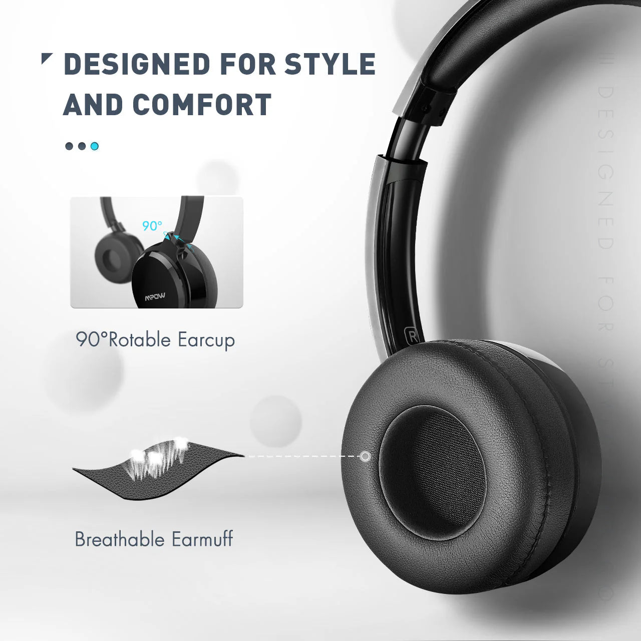 MPOW 3.5mm& USB Headset with Microphone