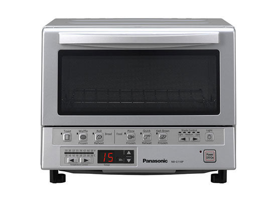 PANASONIC FlashXpress Double Infrared Toaster Oven - Refurbished with SpoonTag warranty - NB-G110P