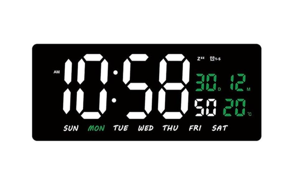 CRONY Led Digital Calender Clock