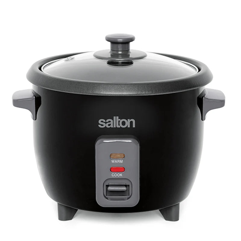 SALTON Automatic Rice Cooker 6 Cup Black