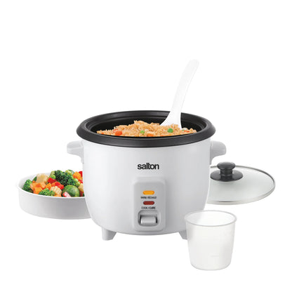 SALTON Automatic Rice Cooker 6 Cup White