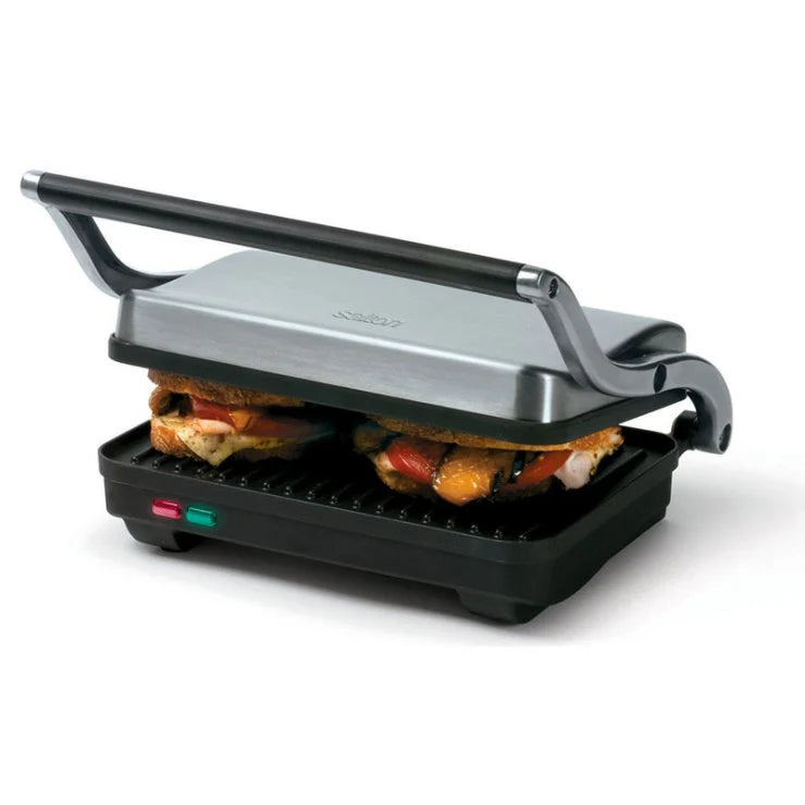 SALTON Stainless Steel Panini Grill