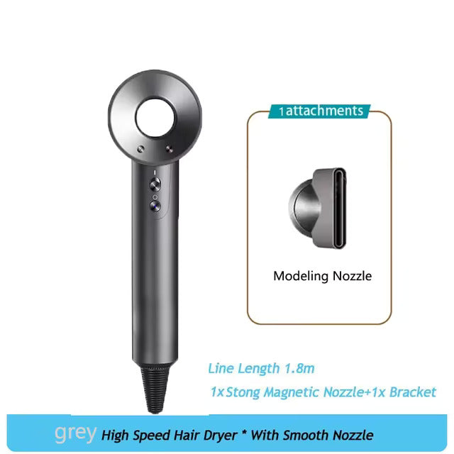 WOLFSHY Super Hair Dryer Gray