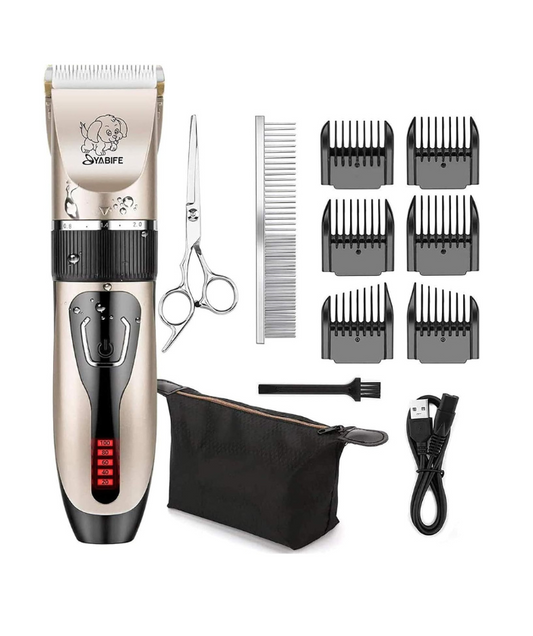 YABIFE Pet Grooming Hair Rechargeable Clipper Kit