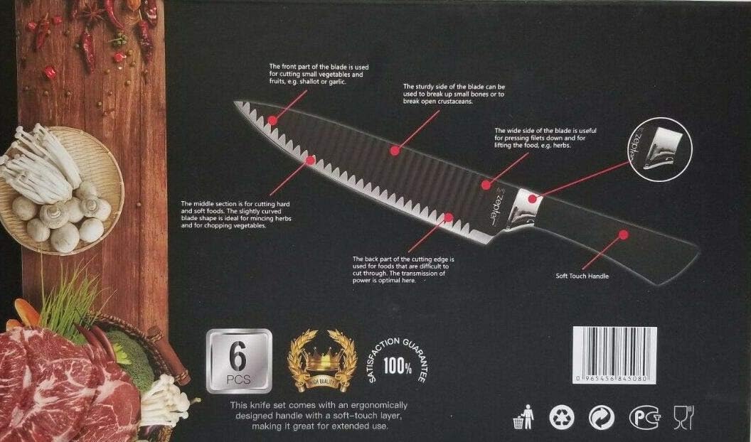 Zepter Shaped Knives