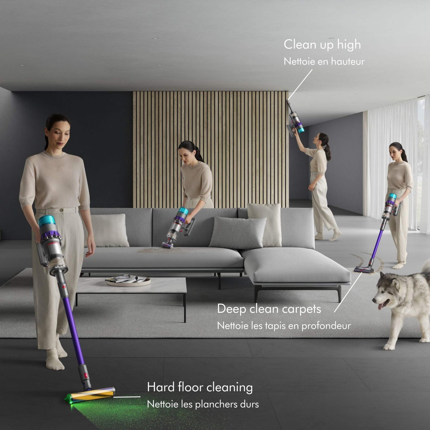 DYSON OFFICIAL OUTLET - Gen5 Detect Cordless Stick Vacuum Cleaner - Refurbished with 1 year Dyson Warranty (Excellent)