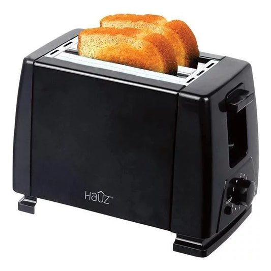 Hauz 2 Slice Toaster - Black