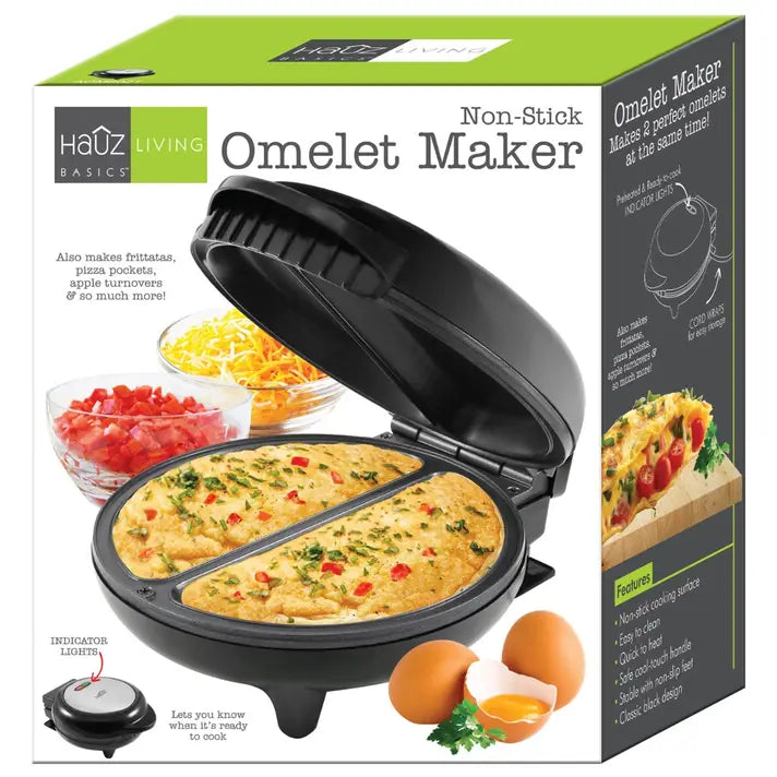 HAUZ Non-Stick Omelet & Frittata Maker - AOM8021