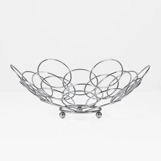 Chrome Fruit Basket