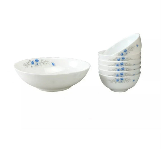 RK 7 Piece Glass Bowl Serving Set