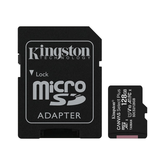 KINGSTON Micro SD Memory 128GB 100MB/S