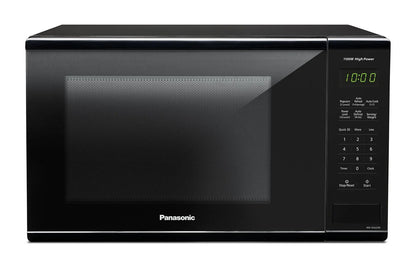 PANASONIC 1.3 Cu. Ft. Countertop Microwave Refurbished with SpoonTag warranty ,Black