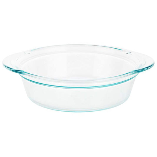 PYREX Baking Glass Dish Round Deep 2.6QT/2.46L