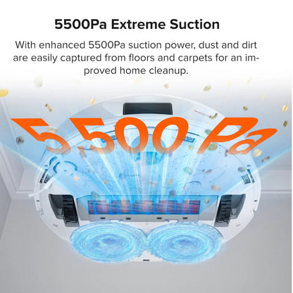 Roborock QX Revo QX0PEA robot vacuum and mop with multifunctional dock