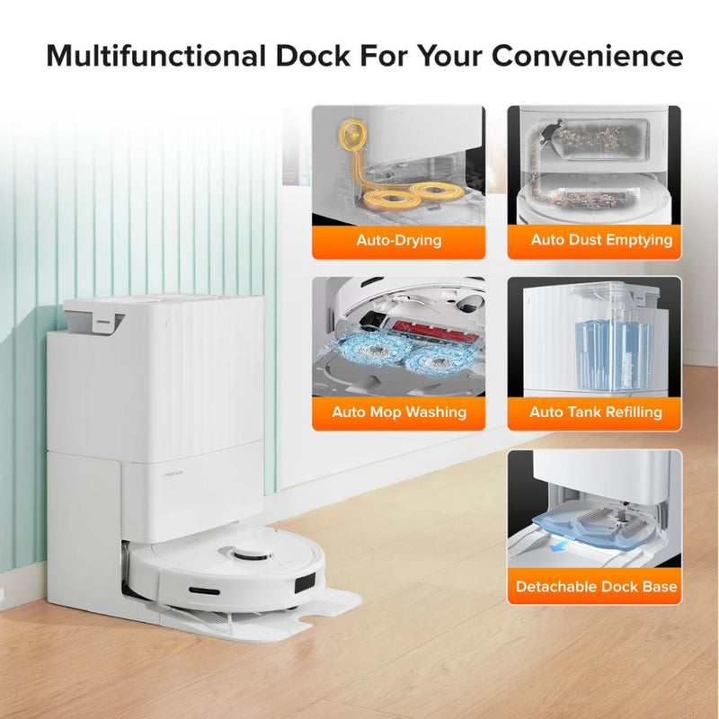 Roborock QX Revo QX0PEA robot vacuum and mop with multifunctional dock