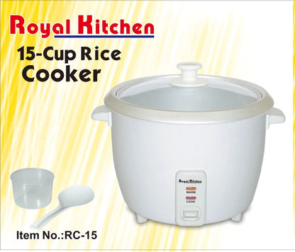 Royal Kitchen Rice Cooker 15Cups