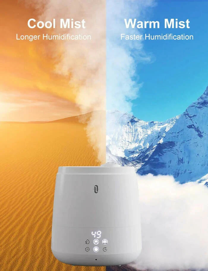 TAOTRONICS 6L Humidifiers, Warm and Cool Mist Large Capacity Ultrasonic Humidifier